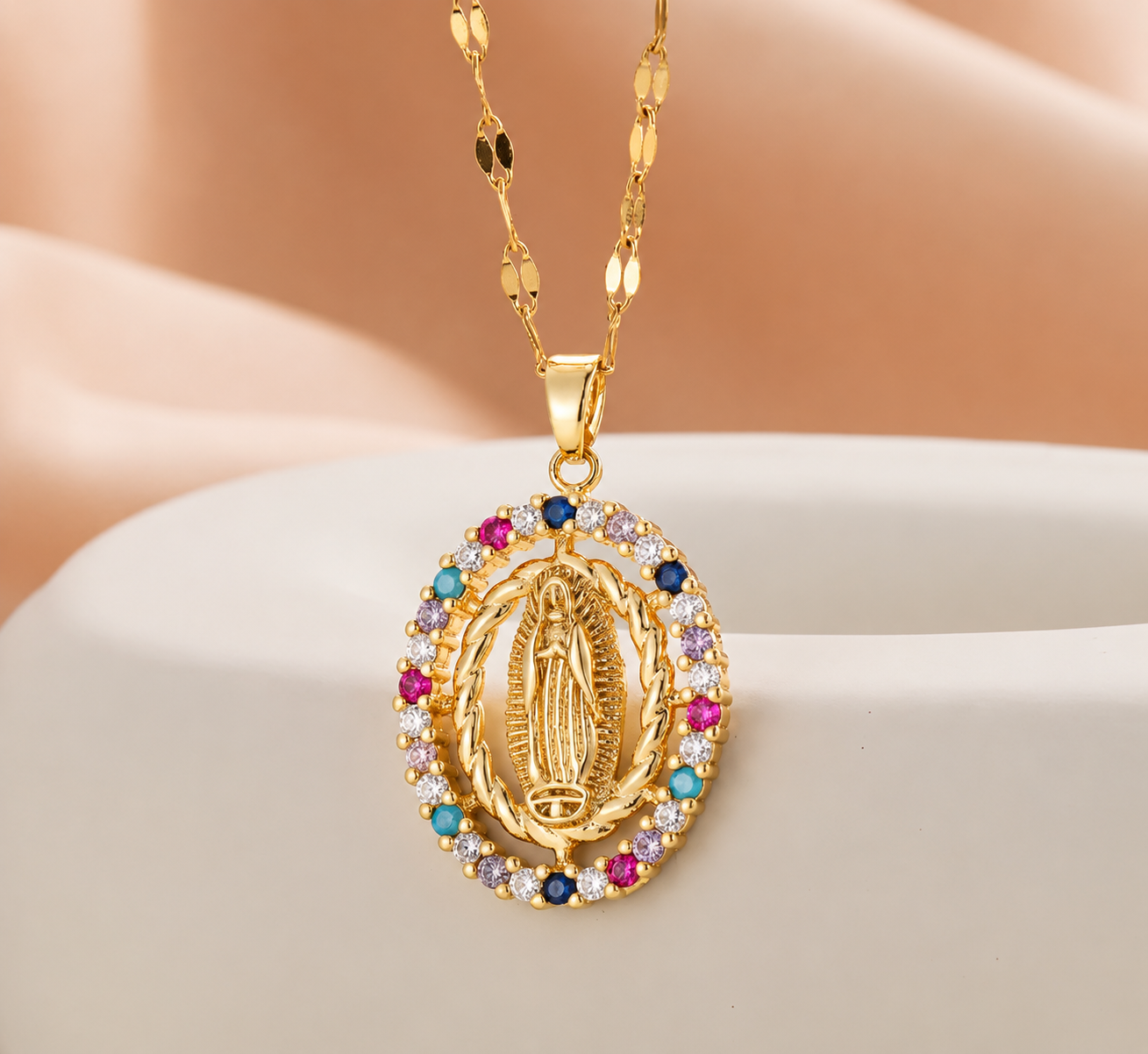 Collar Virgen — Mariselalux